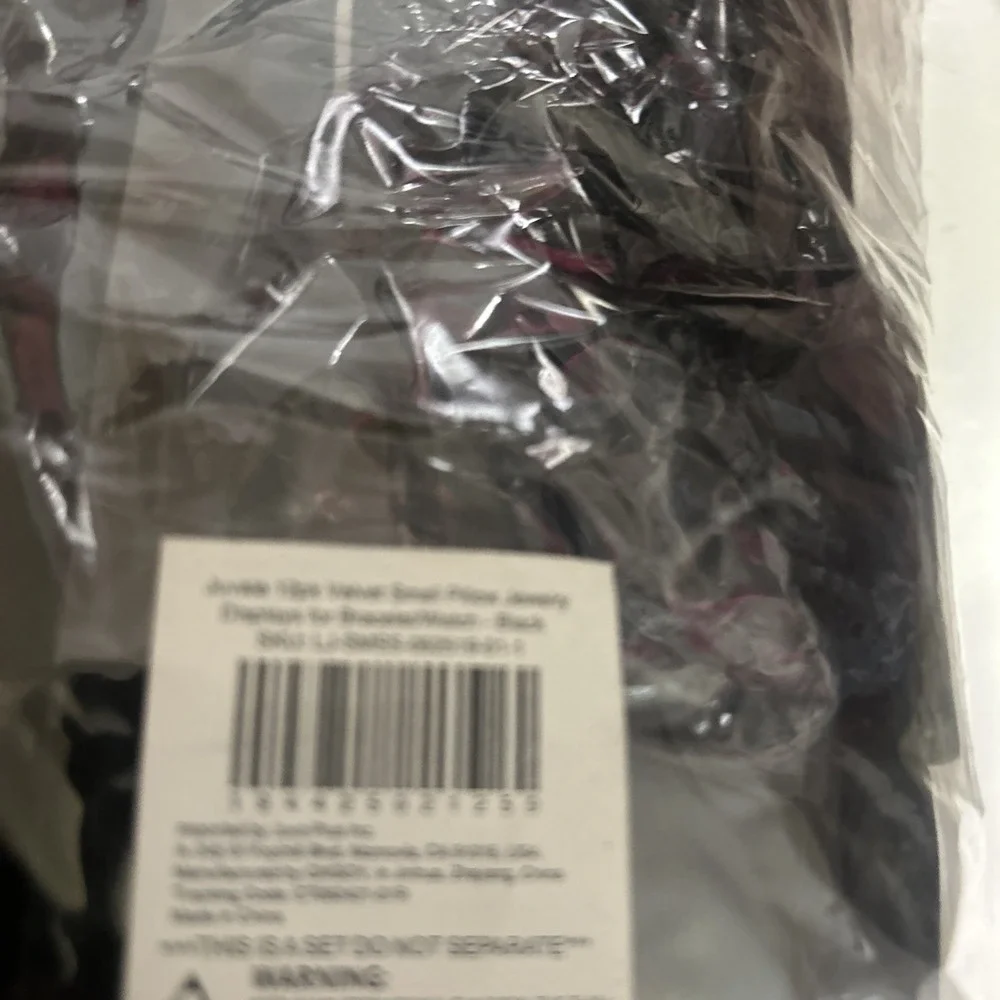 , 12 Pack Black Velvet Bracelet Pillow Watch Display Pillow Jewelry Display